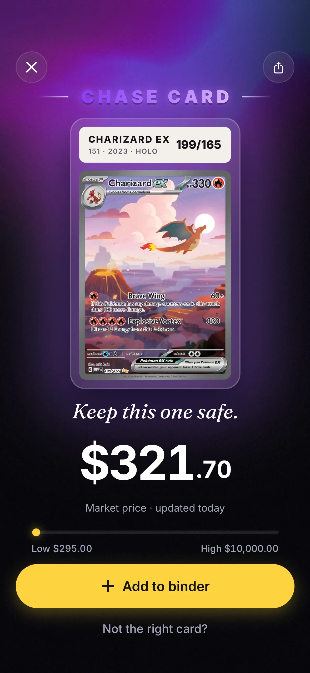 Slabby chase card reveal